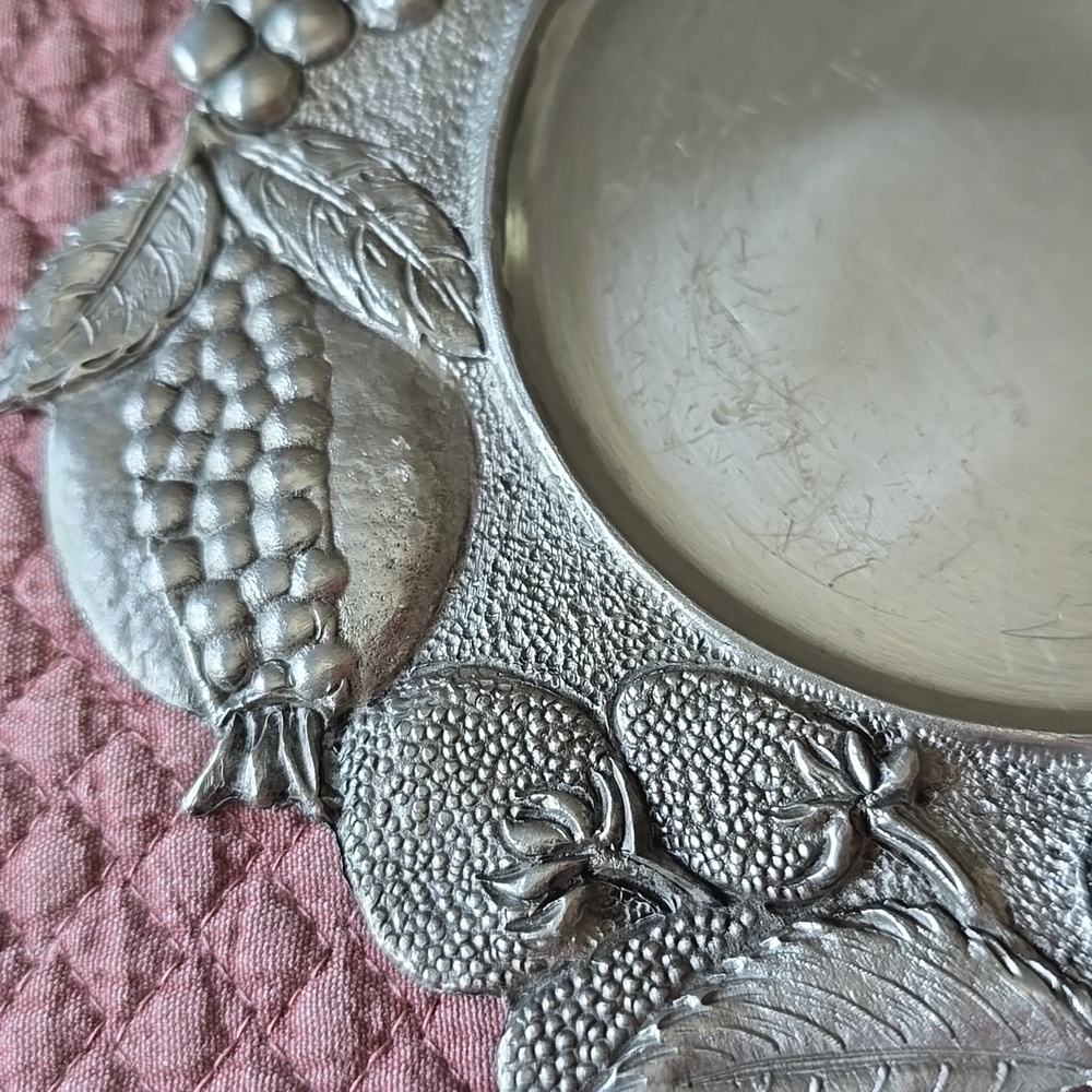 Pewter Wine Coaster - Picture 2 of 11